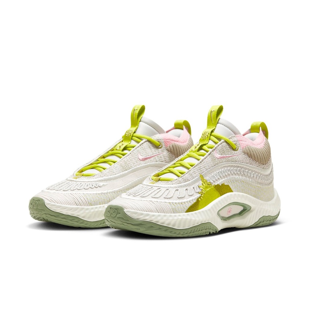 Nike Cosmic Unity 3 Basketball Shoes Bright Cactus Unisex - Picture 1 of 10
